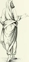 An illustration from Histoire du costume antique d'après des études sur le modèle vivant (1922)