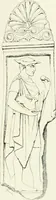 An illustration from Histoire du costume antique d'après des études sur le modèle vivant (1922)