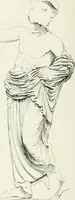 An illustration from Histoire du costume antique d'après des études sur le modèle vivant (1922)