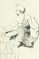 An illustration from Histoire du costume antique d'après des études sur le modèle vivant (1922)
