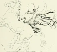 An illustration from Histoire du costume antique d'après des études sur le modèle vivant (1922)