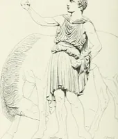 An illustration from Histoire du costume antique d'après des études sur le modèle vivant (1922)
