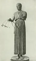 An illustration from Histoire du costume antique d'après des études sur le modèle vivant (1922)