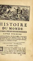 An illustration from Histoire du monde, (1689)