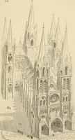 An illustration from Histoire d'un hôtel de ville et d'une cathédrale; (1878)