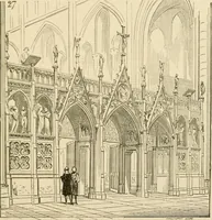 An illustration from Histoire d'un hôtel de ville et d'une cathédrale; (1878)