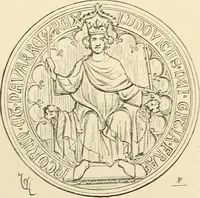 An illustration from Histoire d'un hôtel de ville et d'une cathédrale; (1878)