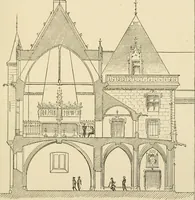 An illustration from Histoire d'un hôtel de ville et d'une cathédrale; (1878)
