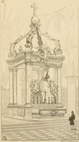 An illustration from Histoire d'un hôtel de ville et d'une cathédrale; (1878)