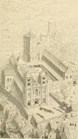 An illustration from Histoire d'un hôtel de ville et d'une cathédrale; (1878)