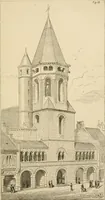 An illustration from Histoire d'un hôtel de ville et d'une cathédrale; (1878)