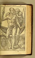 Picture 7 of 15 from Histoire d'un voyage faict en la terre du Bresil, autrement dite Amerique. : Contenant la nauigation, & choses remarquables, veuës sur mer par l'auteur. Le comportement de Villegagnon en ce pays-la. Les moeurs & façons de viure estranges des sauuages bresiliens: auec vn colloque de leur langage. Ensemble la description de plusieurs animaux, arbres, herbes, & autres choses singulieres, & du tout inconnues par-deçà: dont on verra les sommaires des chapitres au commencement du liure. (1585), leaf 183
