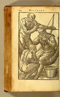 An illustration from Histoire d'un voyage fait en la terre du Bresil, dite Amerique. : Contenant la nauigation, & choses remarquables, veuës sur mer par l'autheur. Le comportement de Villegagnon en ce païs la. Les moeurs & façons de viure estranges des sauuages bresiliens: auec vn colloque de leur langage. Ensemble la description de plusieurs animaux, poissons, diformes, arbres, herbes, fruicts, racines, & autres choses singulieres, & du tout incognues par deçà: dont on verra les sommaires des chapitres au commencement du liure. Auec les figures, reueue, corrigee & bien augmentee par l'autheur. (1600)