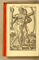 An illustration from Histoire d'un voyage fait en la terre du Bresil, autrement dite Amerique. : Contenant la nauigation, & choses remarquables veues sur mer par l'autheur. Le comportement de Villegagnon en ce pays là. Les moeurs & façons de viure estranges des sauuages ameriquains: auec vn colloque de leur langage. Ensemble la description de plusieurs animaux, arbres, herbes, & autres choses singulieres, & du tout inconues par deça: dont on verra les sommaires des chapitres au co[m]mencement du liure. (1594)