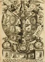 An illustration from Histoire du roy Louis le Grand, par les medailles, emblêmes, deuises, jettons, inscriptions, armoiries, et autres monumens publics (1691)