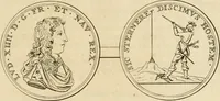 An illustration from Histoire du roy Louis le Grand, par les medailles, emblêmes, deuises, jettons, inscriptions, armoiries, et autres monumens publics (1691)