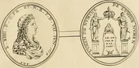 An illustration from Histoire du roy Louis le Grand, par les medailles, emblêmes, deuises, jettons, inscriptions, armoiries, et autres monumens publics (1691)
