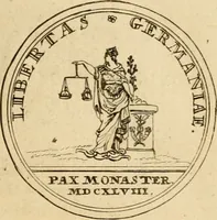 Picture 13 of 203 from Histoire du roy Louis le Grand, par les medailles, emblêmes, deuises, jettons, inscriptions, armoiries, et autres monumens publics (1691), leaf 18