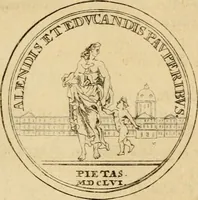 Picture 14 of 203 from Histoire du roy Louis le Grand, par les medailles, emblêmes, deuises, jettons, inscriptions, armoiries, et autres monumens publics (1691), leaf 18