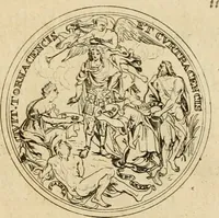 Picture 30 of 203 from Histoire du roy Louis le Grand, par les medailles, emblêmes, deuises, jettons, inscriptions, armoiries, et autres monumens publics (1691), leaf 26