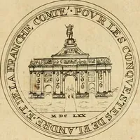 Picture 31 of 203 from Histoire du roy Louis le Grand, par les medailles, emblêmes, deuises, jettons, inscriptions, armoiries, et autres monumens publics (1691), leaf 26
