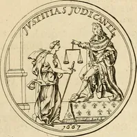 Picture 43 of 203 from Histoire du roy Louis le Grand, par les medailles, emblêmes, deuises, jettons, inscriptions, armoiries, et autres monumens publics (1691), leaf 30