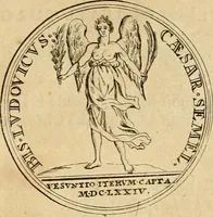 Picture 64 of 203 from Histoire du roy Louis le Grand, par les medailles, emblêmes, deuises, jettons, inscriptions, armoiries, et autres monumens publics (1691), leaf 38