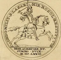 An illustration from Histoire du roy Louis le Grand, par les medailles, emblêmes, deuises, jettons, inscriptions, armoiries, et autres monumens publics (1691)
