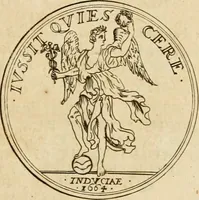 Picture 113 of 203 from Histoire du roy Louis le Grand, par les medailles, emblêmes, deuises, jettons, inscriptions, armoiries, et autres monumens publics (1691), leaf 54