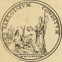 Picture 123 of 203 from Histoire du roy Louis le Grand, par les medailles, emblêmes, deuises, jettons, inscriptions, armoiries, et autres monumens publics (1691), leaf 58