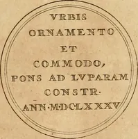 Picture 141 of 203 from Histoire du roy Louis le Grand, par les medailles, emblêmes, deuises, jettons, inscriptions, armoiries, et autres monumens publics (1691), leaf 66