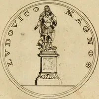 Picture 153 of 203 from Histoire du roy Louis le Grand, par les medailles, emblêmes, deuises, jettons, inscriptions, armoiries, et autres monumens publics (1691), leaf 70