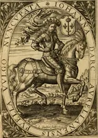 An illustration from Histoire du siege d'Orleans, et de la Pucelle Ieane (1631)