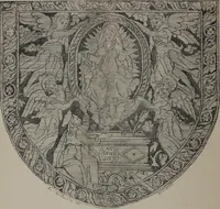 An illustration from Histoire du tissu ancien à l'exposition de l'Union centrale des arts décoratifs (1883)