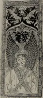An illustration from Histoire du tissu ancien à l'exposition de l'Union centrale des arts décoratifs (1883)