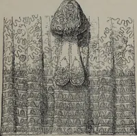 An illustration from Histoire du tissu ancien à l'exposition de l'Union centrale des arts décoratifs (1883)
