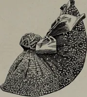 An illustration from Histoire du tissu ancien à l'exposition de l'Union centrale des arts décoratifs (1883)