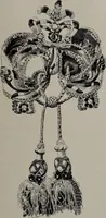 An illustration from Histoire du tissu ancien à l'exposition de l'Union centrale des arts décoratifs (1883)