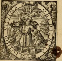 An illustration from Histoire dv chevalier Bayard, lievtenant general povr le Roy av govvernement de Daulphiné, et de plvsievrs choses memorables advenves en France, Italie, Espagne, & és Pays bas, du regne des roys Charles VIII, Louys XII, & François I. depuis l'an 1489, iusques à 1524 (1616)
