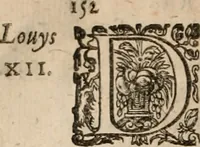 An illustration from Histoire dv Chevalier Bayard, lievtenant general povr le roi av govvernement de Daulphiné : et de plvsieurs choses memorables advenves en France, Italie, Espagne, & és Pays Bas, du regne de roys Charles VIII, Louys XII, & François I, depuis l'an 1489, iusques à 1524 (1619)