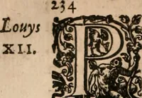 An illustration from Histoire dv Chevalier Bayard, lievtenant general povr le roi av govvernement de Daulphiné : et de plvsieurs choses memorables advenves en France, Italie, Espagne, & és Pays Bas, du regne de roys Charles VIII, Louys XII, & François I, depuis l'an 1489, iusques à 1524 (1619)
