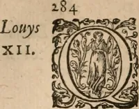 An illustration from Histoire dv Chevalier Bayard, lievtenant general povr le roi av govvernement de Daulphiné : et de plvsieurs choses memorables advenves en France, Italie, Espagne, & és Pays Bas, du regne de roys Charles VIII, Louys XII, & François I, depuis l'an 1489, iusques à 1524 (1619)