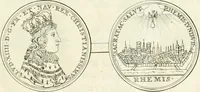 An illustration from Histoire dv roy Lovis le Grand, par les medailles, emblêmes, deuises, jettons, inscriptions, armoiries, et autres monumens publics; (1691)
