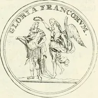 An illustration from Histoire dv roy Lovis le Grand, par les medailles, emblêmes, deuises, jettons, inscriptions, armoiries, et autres monumens publics; (1691)
