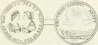 An illustration from Histoire dv roy Lovis le Grand, par les medailles, emblêmes, deuises, jettons, inscriptions, armoiries, et autres monumens publics; (1691)