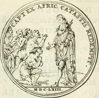 An illustration from Histoire dv roy Lovis le Grand, par les medailles, emblêmes, deuises, jettons, inscriptions, armoiries, et autres monumens publics; (1691)