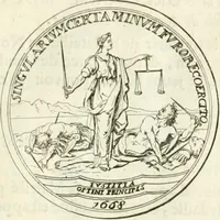 An illustration from Histoire dv roy Lovis le Grand, par les medailles, emblêmes, deuises, jettons, inscriptions, armoiries, et autres monumens publics; (1691)