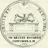 An illustration from Histoire dv roy Lovis le Grand, par les medailles, emblêmes, deuises, jettons, inscriptions, armoiries, et autres monumens publics; (1691)