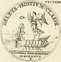 Picture 67 of 162 from Histoire dv roy Lovis le Grand, par les medailles, emblêmes, deuises, jettons, inscriptions, armoiries, et autres monumens publics; (1691), leaf 44