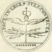 An illustration from Histoire dv roy Lovis le Grand, par les medailles, emblêmes, deuises, jettons, inscriptions, armoiries, et autres monumens publics; (1691)